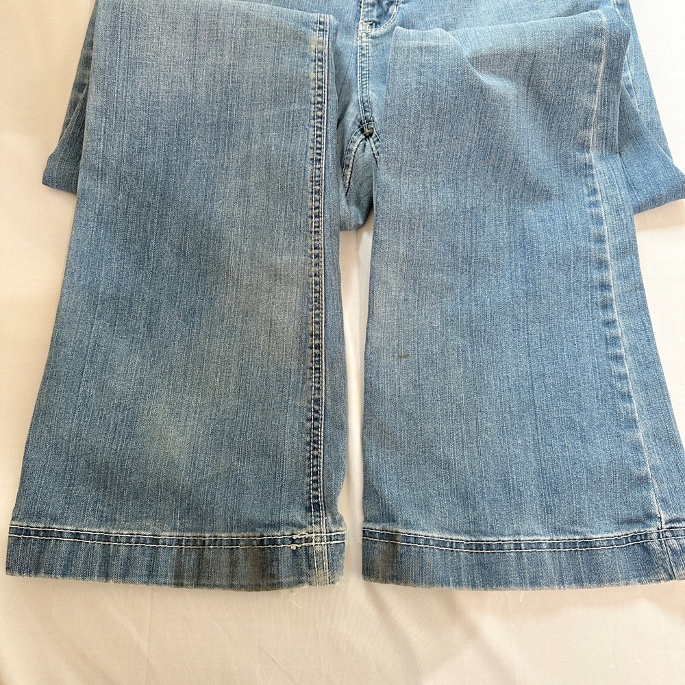 Cinch Lynden Jeans Womens 33/15 Bootcut Denim Light Wash Country Farm Workwear - Picture 5 of 7